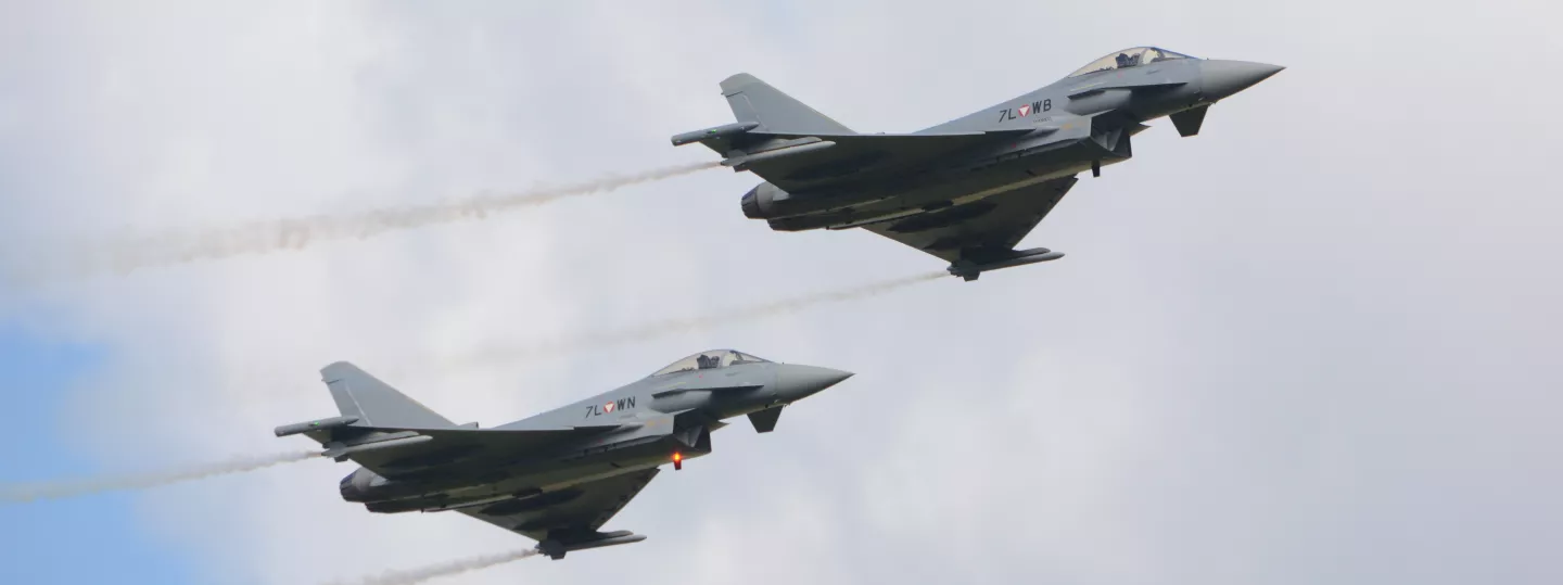 2 Flugzeuge, Eurofighter